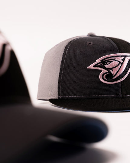 TORONTO BLUE JAYS GREY FOG BLEACHED CORAL 59FIFTY FITTED HAT