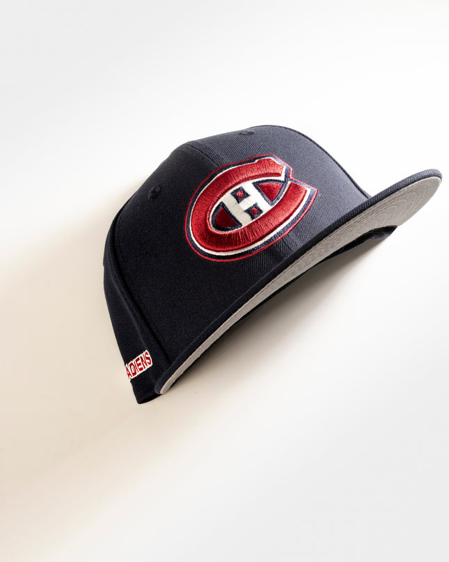 MONTREAL CANADIENS NIGHT SHIFT NAVY 59FIFTY FITTED HAT