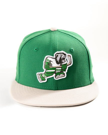 ANTHEM BLUE LINE BEAR KELLY GREEN 59FIFTY FITTED HAT