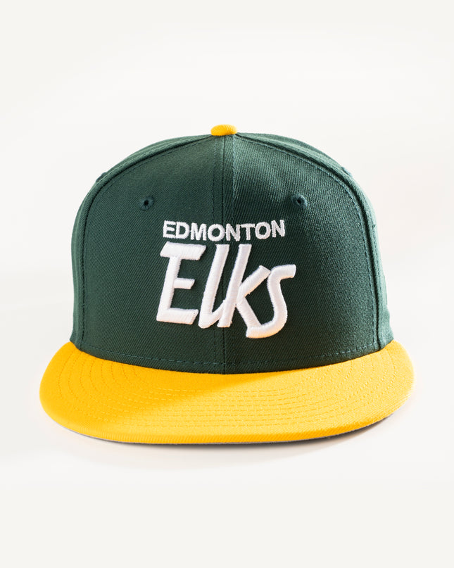 EDMONTON ELKS SCRIPT 59FIFTY FITTED HAT