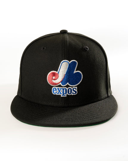 MONTREAL EXPOS METALLIC 59FIFTY FITTED HAT