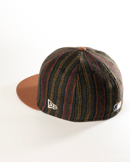 TORONTO BLUE JAYS VINTAGE HERRINGBONE 59FIFTY FITTED HAT