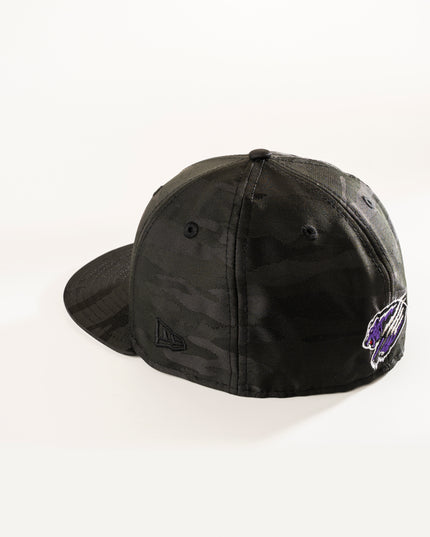 FRESNO GRIZZLIES BLACK CAMO 59FIFTY FITTED HAT