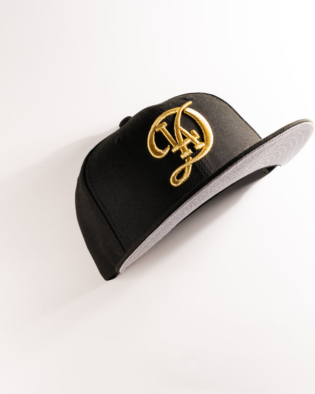 LOS ANGELES DODGERS MIDNIGHT GOLD 59FIFTY FITTED HAT