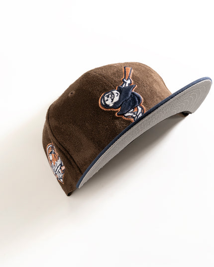 SAN DIEGO PADRES SUEDE 59FIFTY FITTED HAT