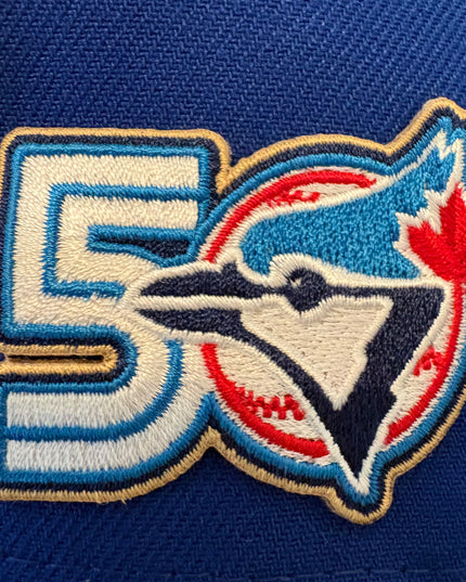 TORONTO BLUE JAYS AUTHENTIC COLLECTION 50TH ANNIVERSARY ALT 3 59FIFTY FITTED HAT