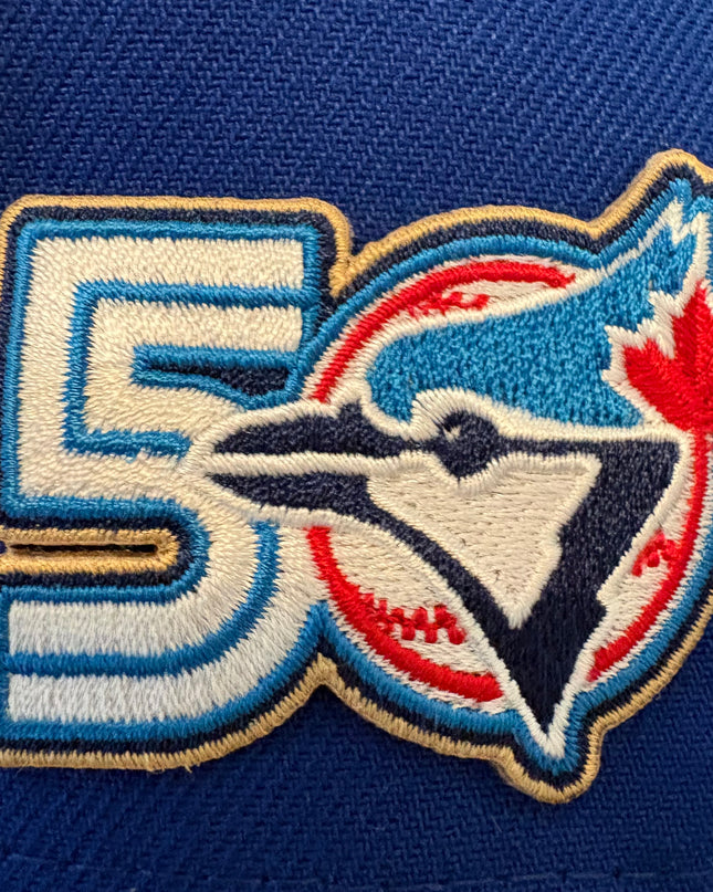 TORONTO BLUE JAYS AUTHENTIC COLLECTION 50TH ANNIVERSARY ALT 3 59FIFTY FITTED HAT