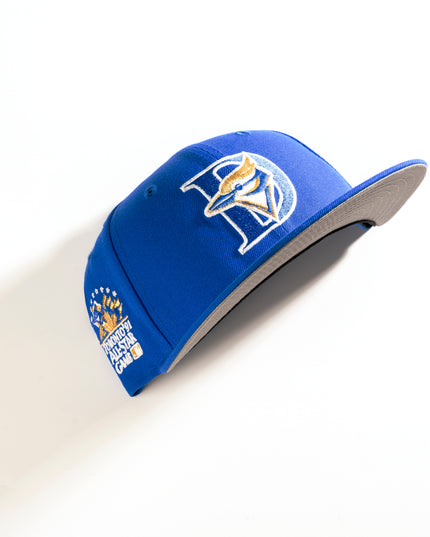 DUNEDIN BLUE JAYS 6IX GOLD BLUE BEAD 59FIFTY FITTED HAT