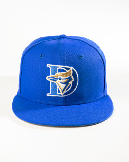 DUNEDIN BLUE JAYS 6IX GOLD BLUE BEAD 59FIFTY FITTED HAT