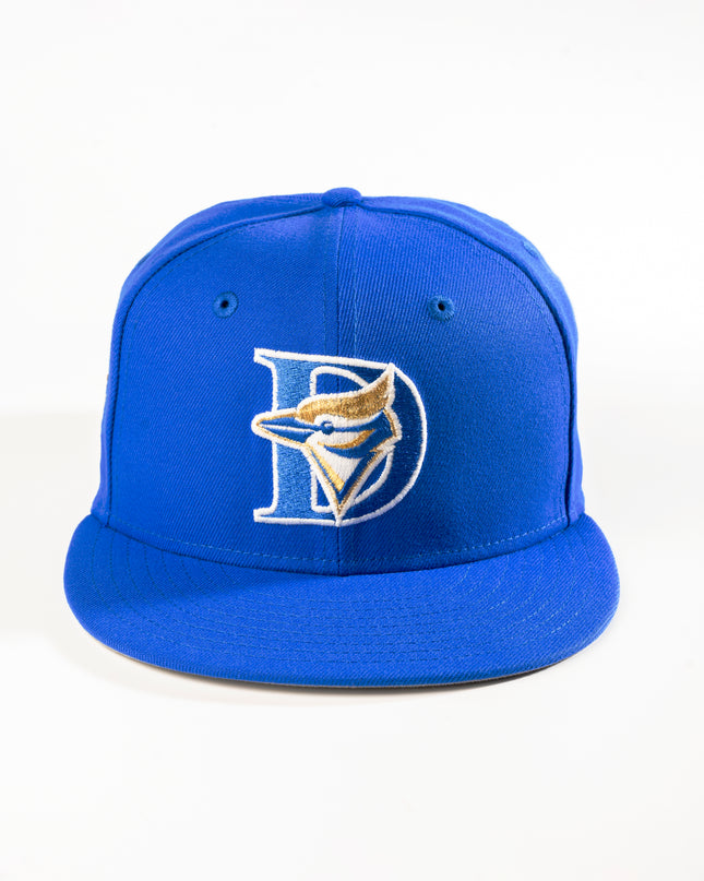 DUNEDIN BLUE JAYS 6IX GOLD BLUE BEAD 59FIFTY FITTED HAT