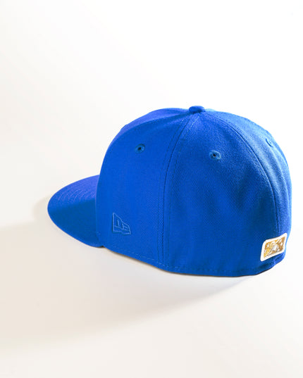 DUNEDIN BLUE JAYS 6IX GOLD BLUE BEAD 59FIFTY FITTED HAT