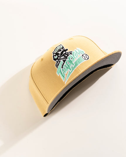 EDMONTON TRAPPERS VEGAS GOLD 59FIFTY FITTED HAT