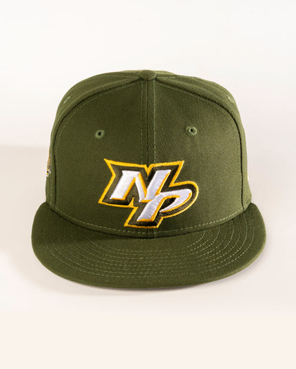 NASHVILLE PREDATORS RIFLE GREEN 59FIFTY FITTED HAT