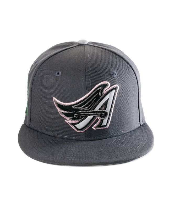 New Era Anaheim Angels Pink Smoke 59Fifty Fitted Hat