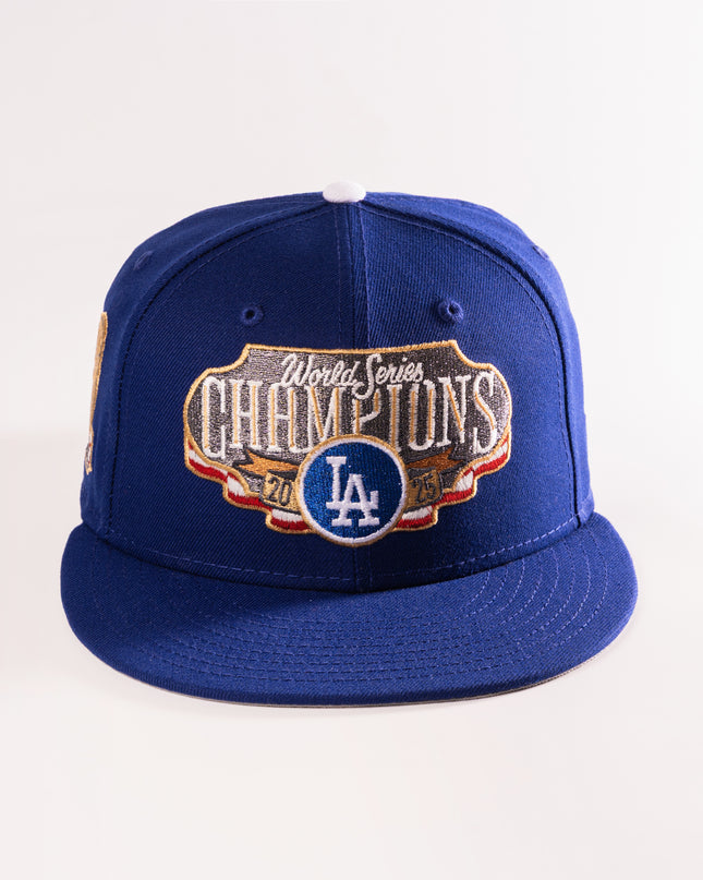 New Era Los Angeles Dodgers 2025 World Series Champions 59Fifty Fitted Hat