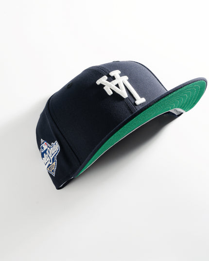 New Era Los Angeles Dodgers Upside Down 2025 World Series 59Fifty Fitted Hat