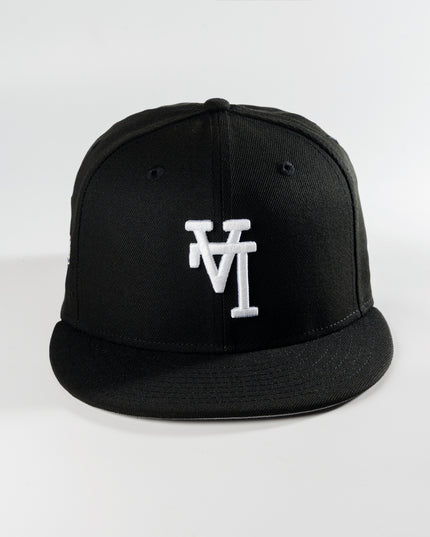 New Era Los Angeles Dodgers Upside Down 2025 World Series Black 59Fifty Fitted Hat