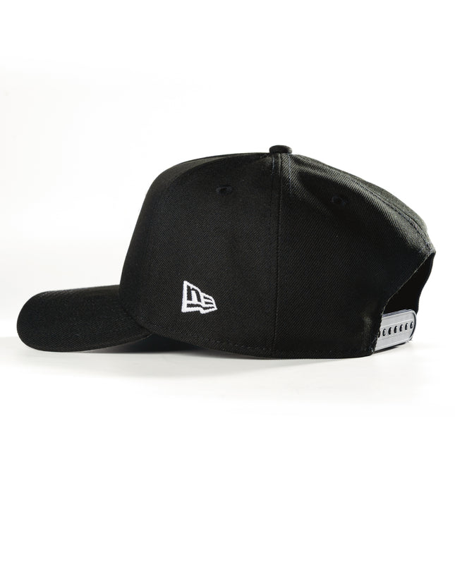 New Era Los Angeles Dodgers Upside Down 2025 World Series Black 9Forty A-Frame Snapback hat