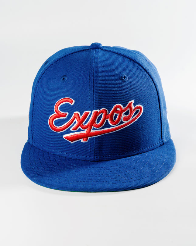 New Era Montreal Expos Jersey Script 59Fifty Fitted Hat