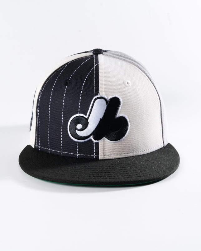 New Era Montreal Expos Patchwork Pinwheel 59Fifty Fitted Hat