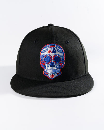 New Era Montreal Expos Sugar Skull 59Fifty Fitted Hat