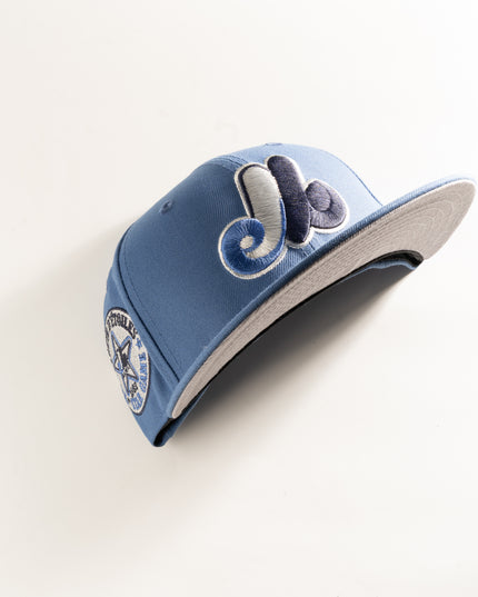 New Era Montreal Expos Vintage Indigo 59Fifty Fitted Hat