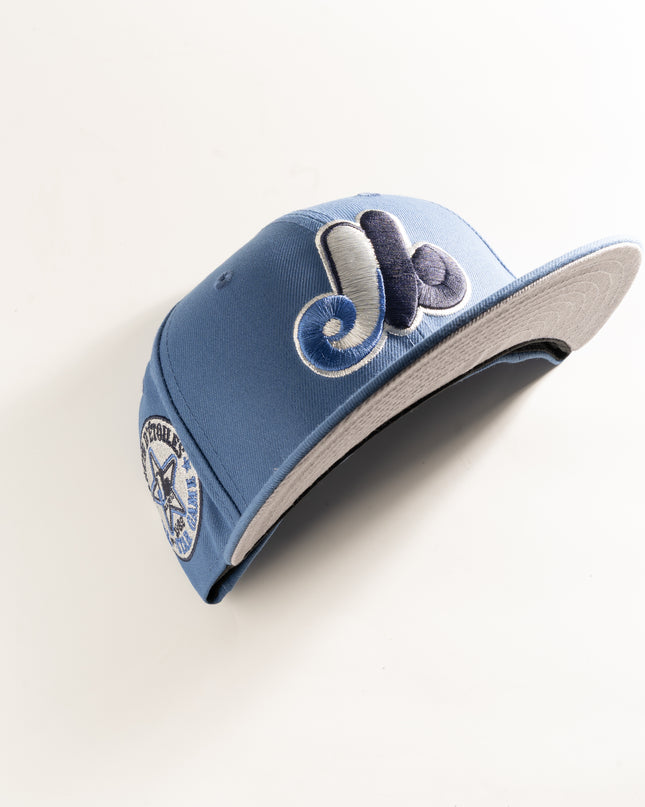New Era Montreal Expos Vintage Indigo 59Fifty Fitted Hat