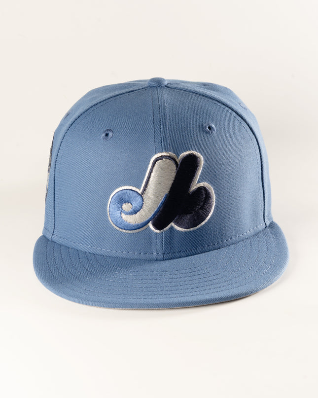 New Era Montreal Expos Vintage Indigo 59Fifty Fitted Hat