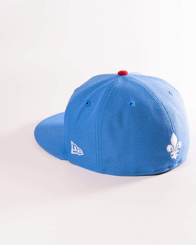 New Era Quebec Nordiques Script 59Fifty Fitted Hat