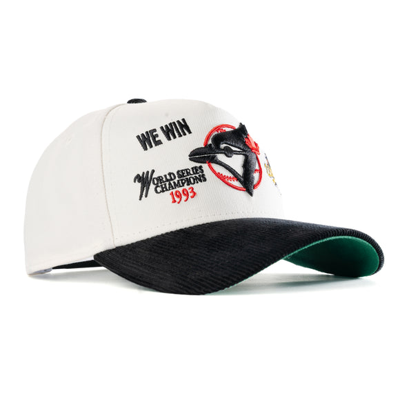 New Era Toronto Blue Jays 1993 World Series Champions Replica Custom 9Forty A-Frame Snapback Hat