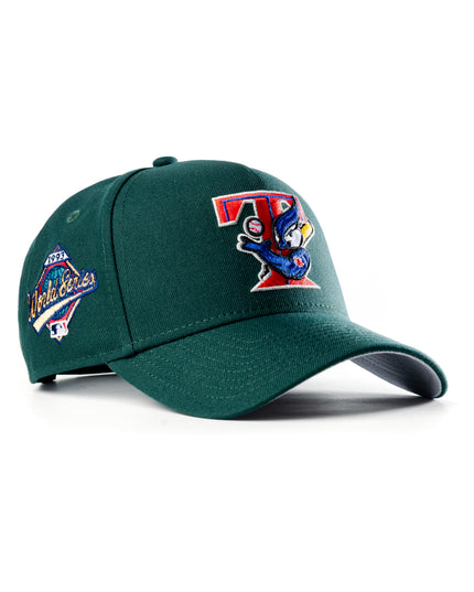 New Era Toronto Blue Jays 1993 World Series T-Bird Dark Green 9Forty A-Frame Snapback Hat