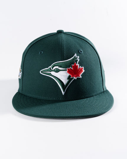 New Era Toronto Blue Jays 2025 American League Champions Dark Green 59Fifty Fitted Hat