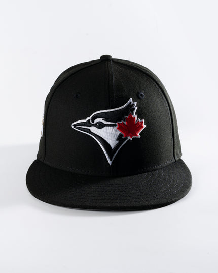 New Era Toronto Blue Jays 2025 American League Champions Jet Black 59Fifty Fitted Hat