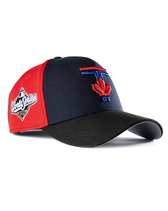 New Era Toronto Blue Jays 2025 World Series Colour Break 9Forty A-Frame Snapback Hat