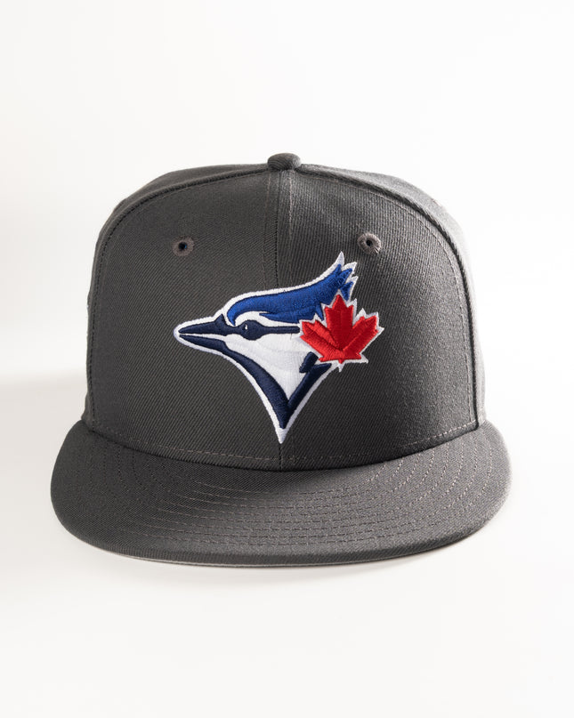 New Era Toronto Blue Jays 2025 World Series Graphite V2 59Fifty Fitted Hat
