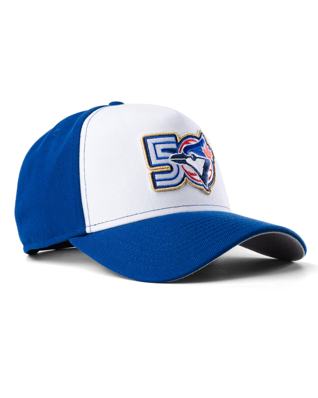 New Era Toronto Blue Jays 50th Anniversary Spotlight 2Tone 9Forty A-Frame Snapback Hat
