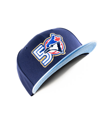 New Era Toronto Blue Jays 50th Anniversary Spotlight Navy 59Fifty Fitted Hat