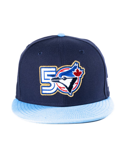 New Era Toronto Blue Jays 50th Anniversary Spotlight Navy 59Fifty Fitted Hat