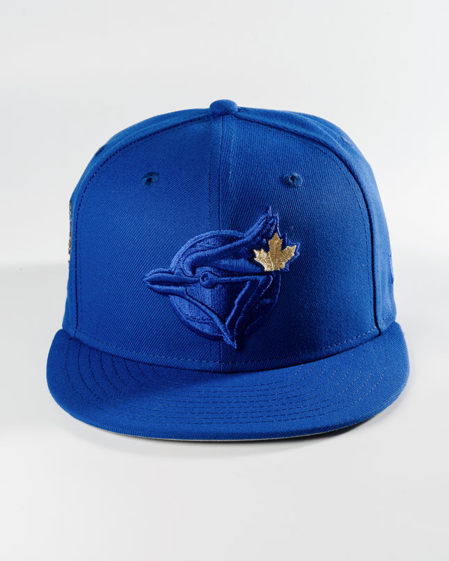New Era Toronto Blue Jays 6ix Gold Calming Blue 59Fifty Fitted Hat