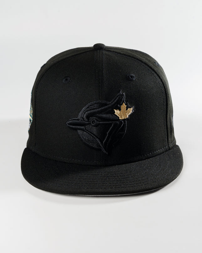 New Era Toronto Blue Jays 6ix Gold Jet Black 59Fifty Fitted Hat