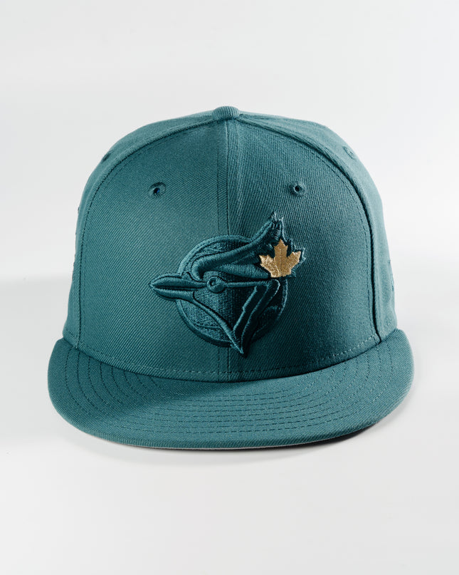 New Era Toronto Blue Jays 6ix Gold Pine Green 59Fifty Fitted Hat
