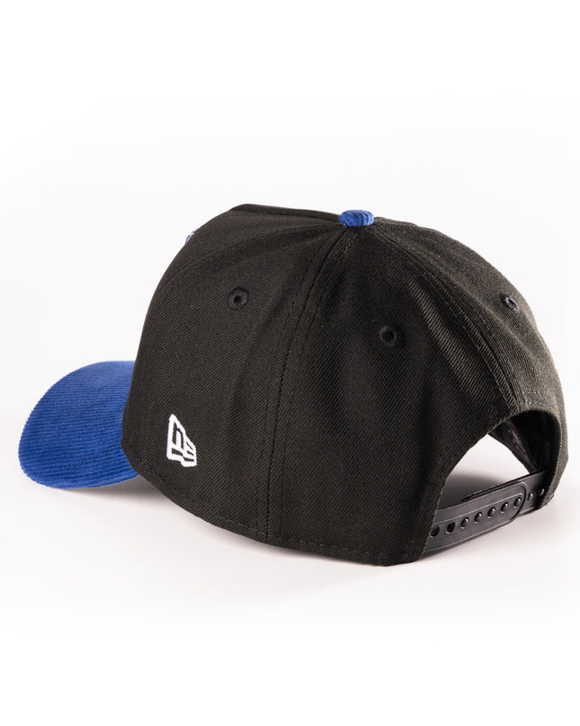 New Era Toronto Blue Jays Chain Stitch Cord 9Forty A-Frame Snapback hat MLB Black Blue