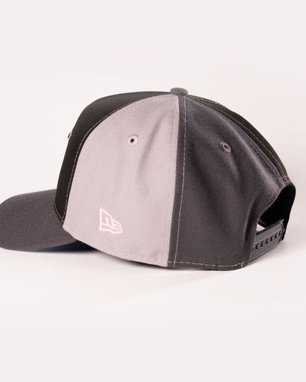 New Era Toronto Blue Jays Grey Fog Bleached Coral 9Forty A-Frame Snapback Hat