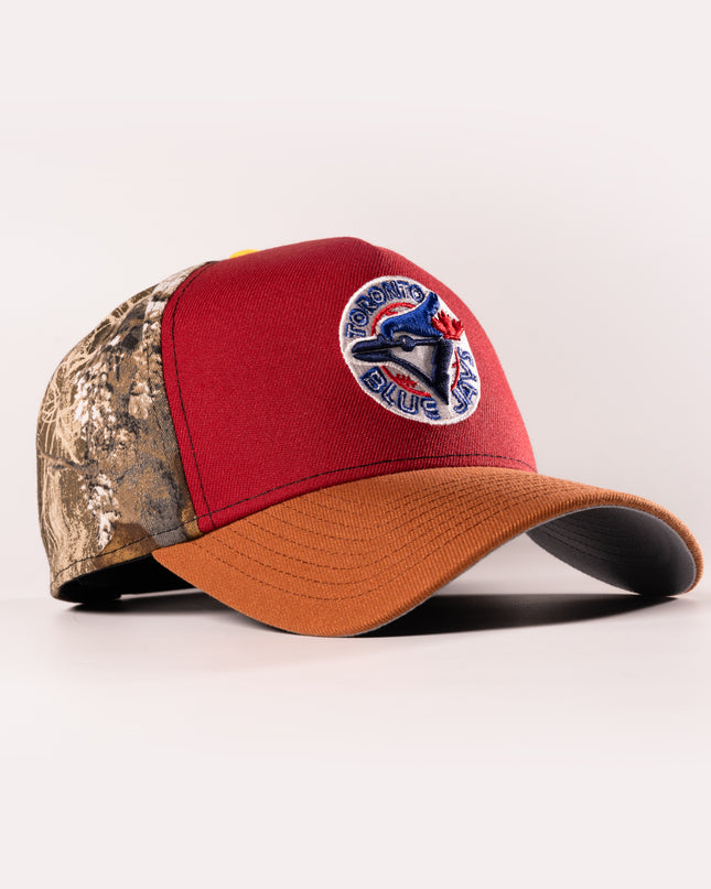 New Era Toronto Blue Jays Patchwork 9Forty A-Frame Snapback Hat