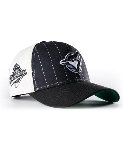 New Era Toronto Blue Jays Patchwork Pinwheel 9Forty A-Frame Snapback Hat