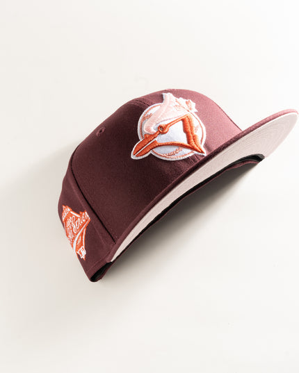 New Era Toronto Blue Jays Red Velvet 59Fifty Fitted Hat
