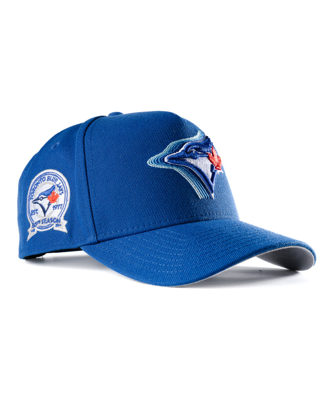 New Era Toronto Blue Jays Scribble Fade 9Forty A-Frame Snapback Hat
