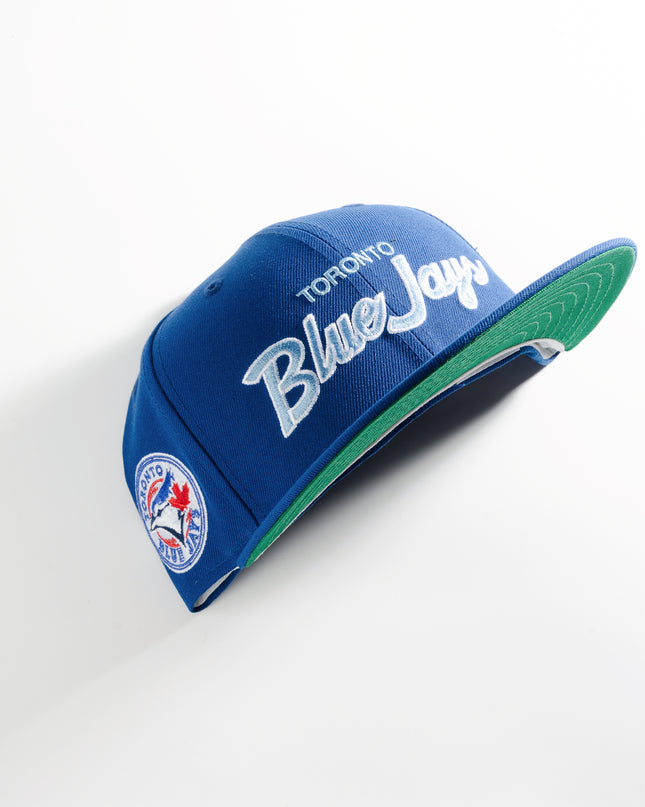 New Era Toronto Blue Jays Ultra Script 59Fifty Fitted Hat