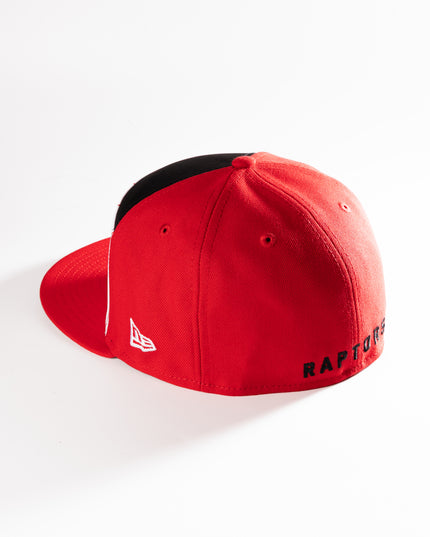 New Era Toronto Raptors Tip Off Split Panel 9Fifty Fitted Hat NBA