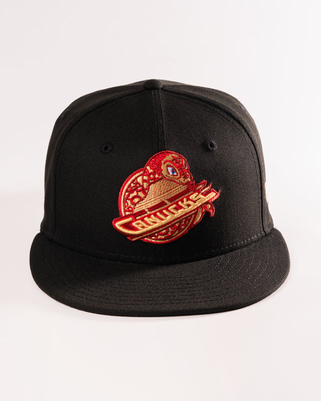 New Era Vancouver Canucks Snake 59Fifty Fitted Hat